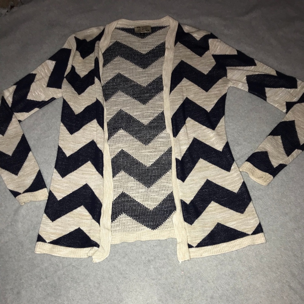 Navy blue cardigan